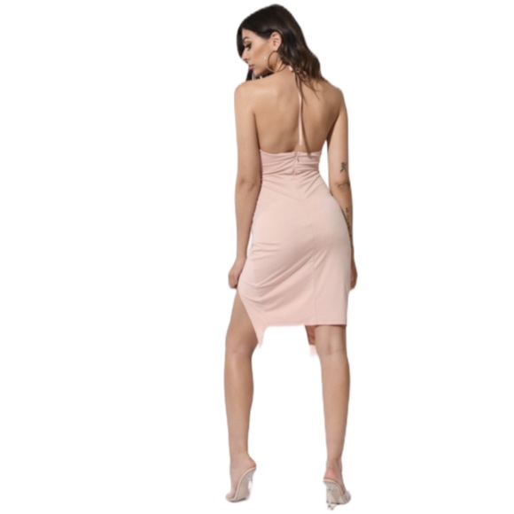 BLUSH BODYCON DRESS - Picture 3 of 3